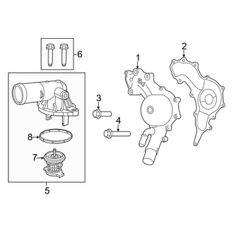Jeep OE - Cooling - Water Pump (3.6L)