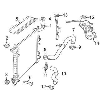 Jeep OE - Cooling - Radiator & Components (5.7L)