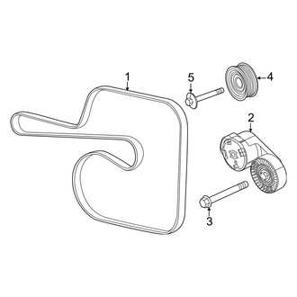 Jeep OE - Cooling - Belts & Pulleys