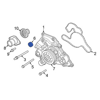 Jeep OE - Engine Water Pump Drain Plug