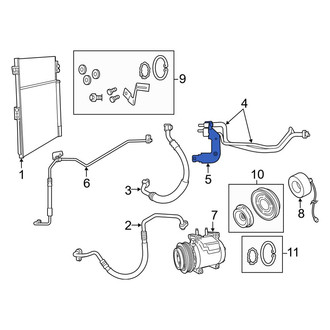 Jeep OE - A/C Refrigerant Line Bracket