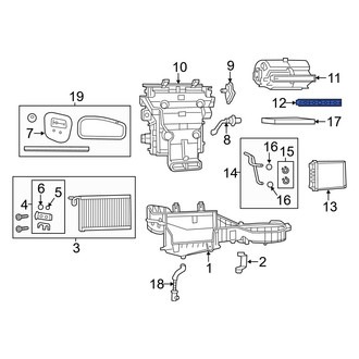 Jeep OE - HVAC Mode Door