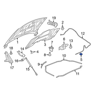 Jeep OE - Hood Stop Buffer