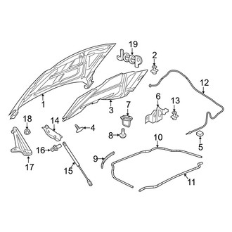Jeep OE - Hood - Exterior Trim