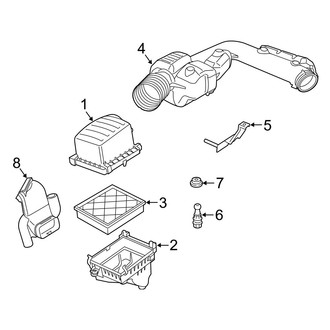 Jeep OE - Engine - Air Inlet (3.6L)