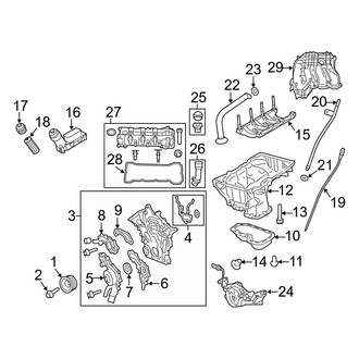 Jeep OE - Engine Parts (3.6L)