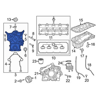 Jeep OE - Engine Timing Cover