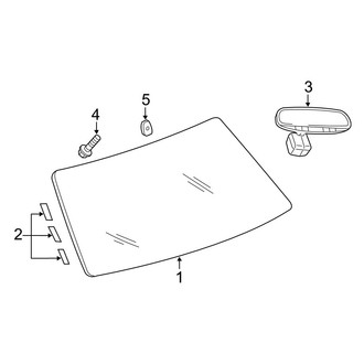 Jeep OE - Windshield - Glass