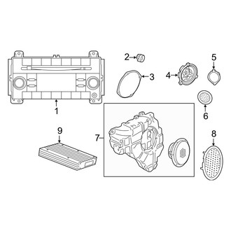 Jeep OE - Instrument Panel - Sound System