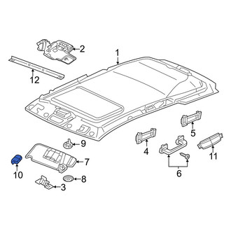 Jeep OE - Sun Visor Support