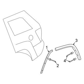 Jeep OE - Quarter Panel - Exterior Trim