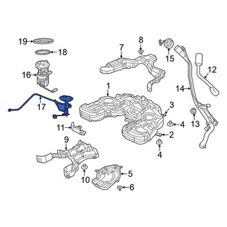 Jeep OE - Right Electric Fuel Pump