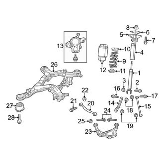 Jeep OE - Rear Suspension - Suspension Components