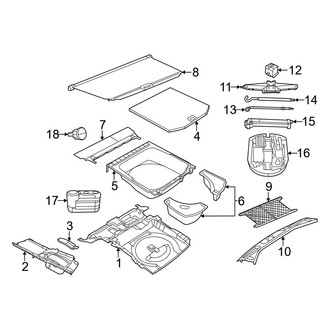 Jeep OE - Rear Body & Floor - Interior Trim