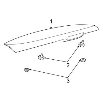 Jeep OE - Lift Gate - Spoiler