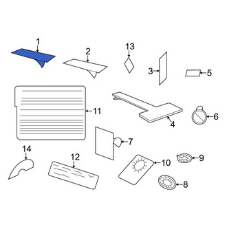 Jeep OE - A/C System Information Label