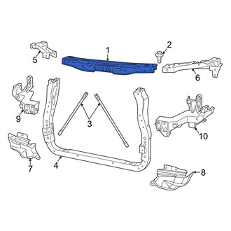 Jeep OE - Front Upper Radiator Support Tie Bar