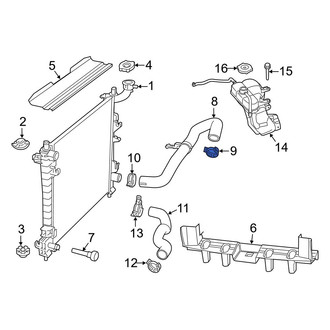 Jeep OE - Radiator Hose Clamp