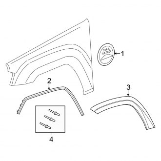 Jeep OE - Fender - Exterior Trim