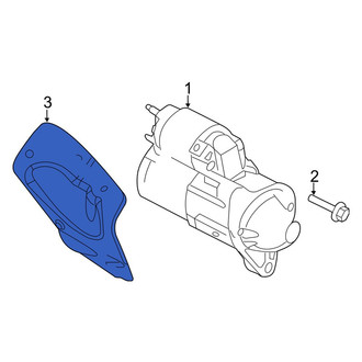 Jeep OE - Starter Heat Shield
