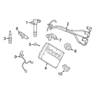 Jeep OE - Electrical - Ignition System (75th Anniversary / Laredo / Limited / Overland / Summit 3.6L)