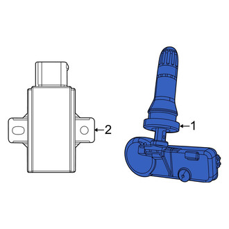Jeep OE - Tire Pressure Monitoring System (TPMS) Sensor