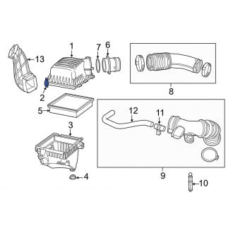 Jeep Grand Cherokee OEM Air Intake Parts | Filters, Manifolds — CARiD.com