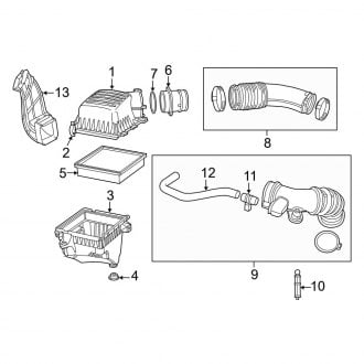 2016 Jeep Grand Cherokee OEM Air Intake Parts | Filters — CARiD.com