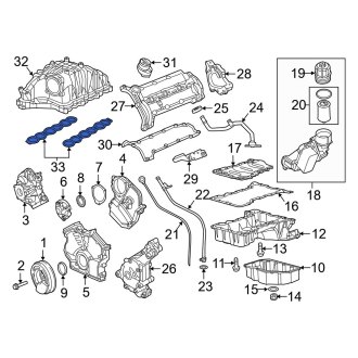 Jeep OE - Jeep Grand Cherokee 2017 Engine Parts Jeep OE - Jeep Grand Cherokee 2017 Engine Parts