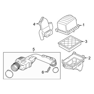 Jeep OE - Engine - Air Inlet (3.6L)