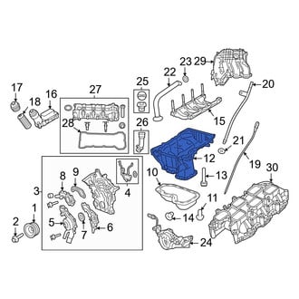 Jeep OE - Upper Engine Oil Pan