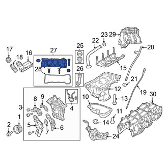 Jeep OE - Left Engine Valve Cover