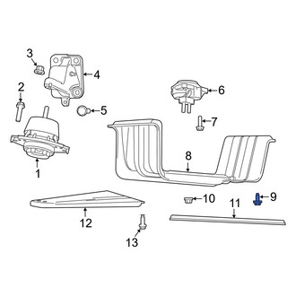 Jeep OE - Transmission Crossmember Bolt