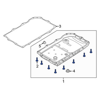 Jeep OE - Transmission Oil Pan Bolt