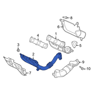 Jeep OE - Left Exhaust Manifold