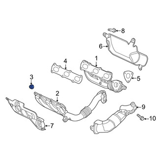 Jeep OE - Exhaust Manifold Nut