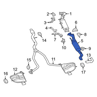 Jeep OE - Catalytic Converter