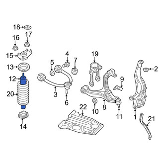 Jeep OE - Front Suspension Shock Absorber