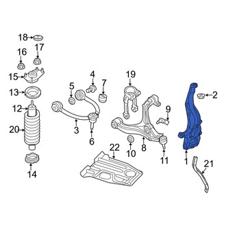 Jeep OE - Right Steering Knuckle
