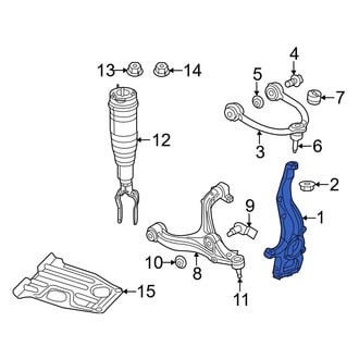 Jeep OE - Front Left Steering Knuckle