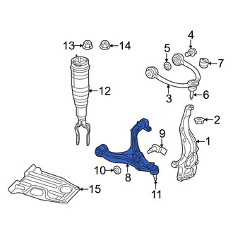 Jeep OE - Front Left Lower Suspension Control Arm