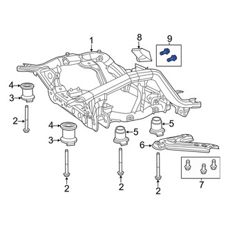 Jeep OE - Exhaust Heat Shield Bolt
