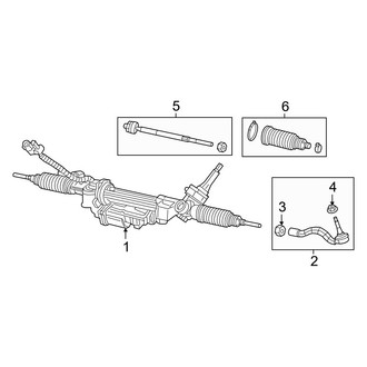 Jeep OE - Steering Gear & Linkage (3.6L)