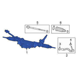 Jeep OE - Rack and Pinion Assembly