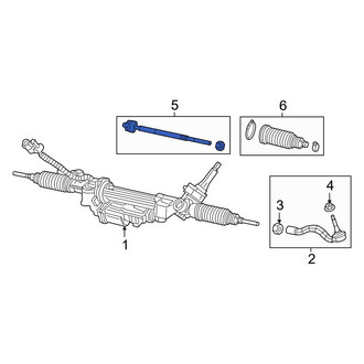 Jeep OE - Inner Steering Tie Rod End