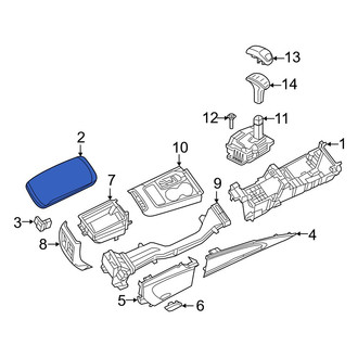 Jeep OE - Center Console Armrest