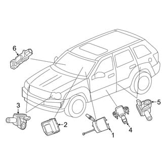 Jeep OE - Restraint Systems - Air Bag Components (Modules & Sensors)