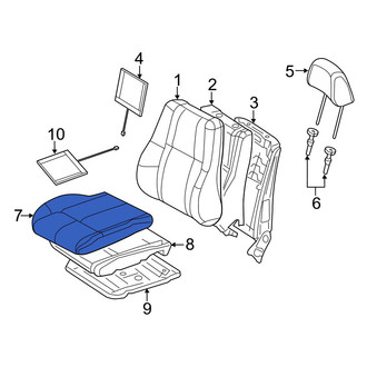 Jeep OE - Rear Right Seat Cover