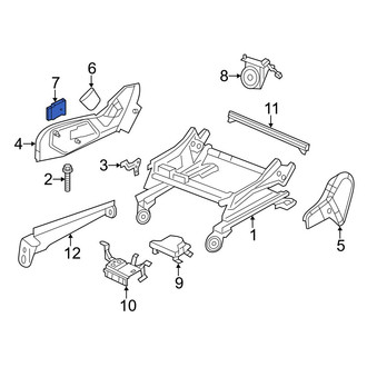 Jeep OE - Front Right Power Seat Switch
