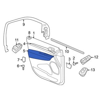 Jeep OE - Front Left Door Armrest